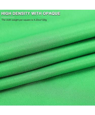 10x7 FT Green Screen Backdrop for Photography, Chromakey Virtual Background Sheet with Clamps - Ideal for Zoom, YouTube, Gaming & VR - Buy Online on SooperMarket.com