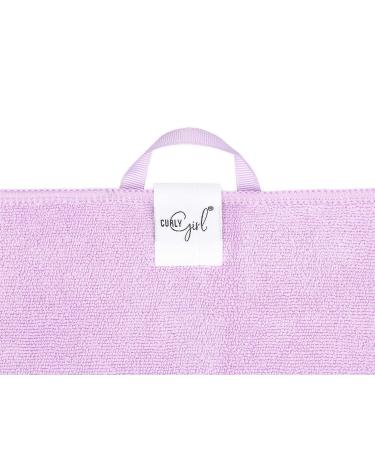 Curly Girl Moisturizing Styling Cream & Large Lavender Towel - Hydrate Define & Enhance Curls - Buy Online on SooperMarket.com
