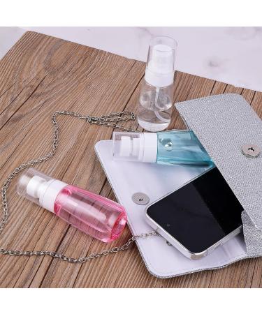 WLLHYF 2 Pack Travel Spray Bottle TSA Approved Small Spray Bottle Travel Size 2oz/60ml Leak Proof Refillable Fine Mist Spray Bottle for Perfume Essential Oils Toners Hair Face Cosmetics (blue/pink) - Buy Online on SooperMarket.com