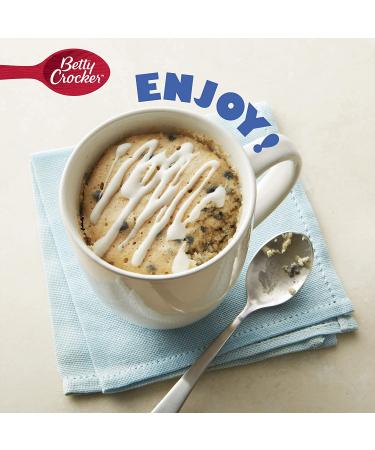 Betty Crocker Baking Mug Treats Blueberry Muffin Mix with Cream Cheese Glaze  11.8 oz - Buy Online on SooperMarket.com