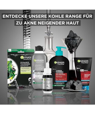 Garnier Hautklar Cleansing Gel 250ml | BHA Carbon Cleanser Anti-Blackhead & Pimple Wash - Buy Online Internationally - Buy Online on SooperMarket.com