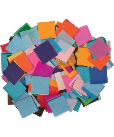Spectra Bleeding Tissue Shapes Assortment - 25 Colors, Assorted Sizes & Shapes - 1.1 lbs - Buy Online on SooperMarket.com