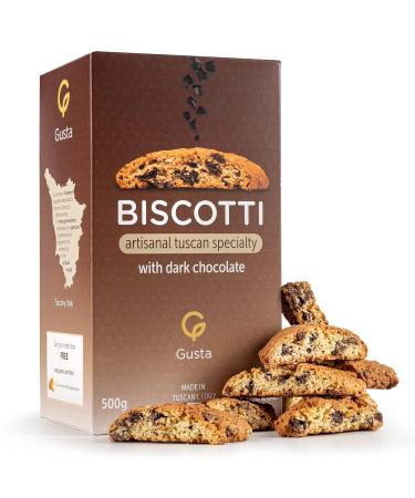 Gusta Authentic Biscotti Variety Pack from Tuscany, Italy - 6 Original Two Bites Size - All Natural Ingredients - Fresh Italian Dessert Treats - 3.3lb - Buy Online on SooperMarket.com