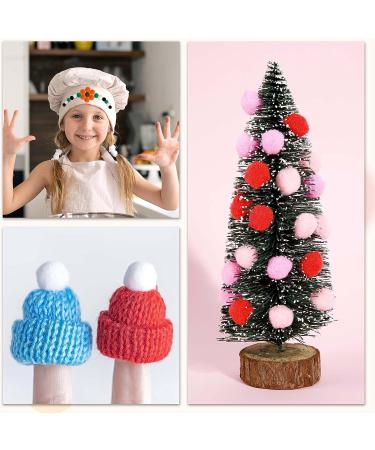Caydo 500 Pieces 1cm Black Pom Poms - Mini Craft DIY Art Balls for Kids Creative Projects - Buy Online on SooperMarket.com