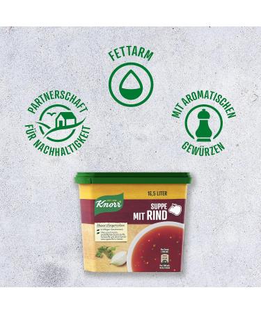Knorr Beef Bouillon Soup 330g - Rich Flavor Natural Ingredients for International Shipping - Buy Online on SooperMarket.com