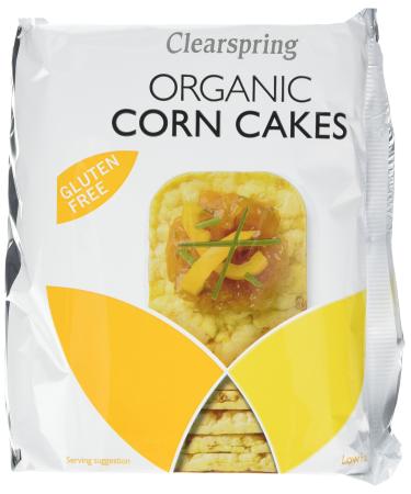 Clearspring Organic Corn Cakes - Lightly Salted