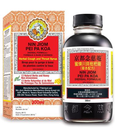 Nin Jiom Pei Pa Koa (Herbal Formula) Cough Syrup 300ml - Buy Online on SooperMarket.com