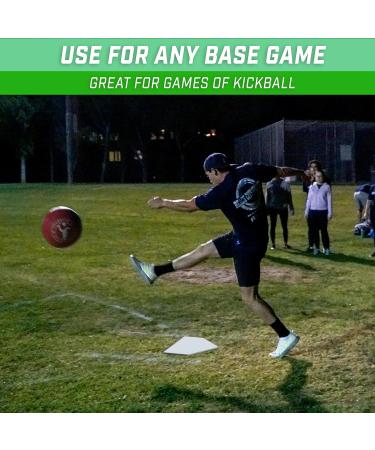 GoSports Baseball & Softball 4 Piece Premium Base Set - Heavy Duty for Athletes | White - Buy Online on SooperMarket.com