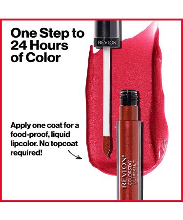 Revlon ColorStay Ultimate Liquid Lipstick in Premier Plum (025) - Satin Finish - Buy Online on SooperMarket.com