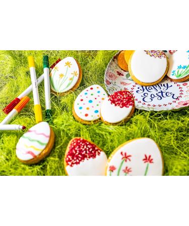 Ruf Food Color Pens - 8 Food-Safe Color Pencils for Fondant & Sugar Art | International Shipping Available - Buy Online on SooperMarket.com