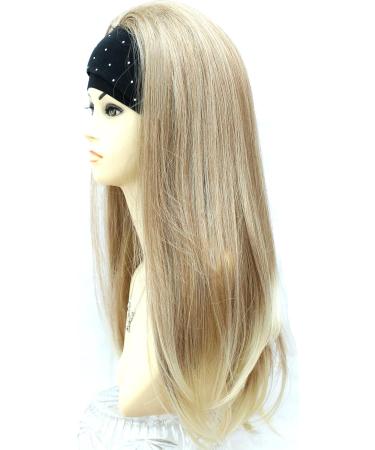 Forever Young Extra Long 3/4 Half Wig Fall Clip in Hair Extension - Color: Sandy Light Blonde Mix - Buy Online on SooperMarket.com