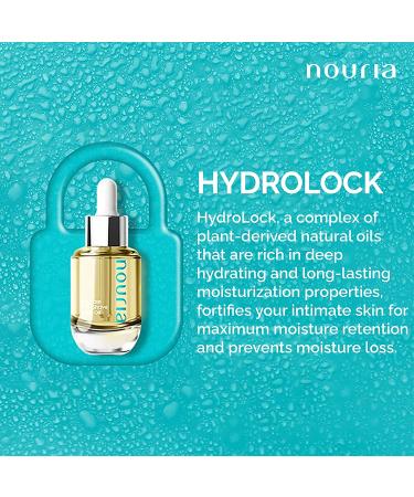 NOURIA Intimate Ingrown Hair Treatment Oil - HydroLock Moisturizer for Bikini Area, Legs & Underarms - Buy Online on SooperMarket.com