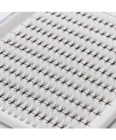 Large Tray Dedila Long Stem D Curl 10D Volume Premade Fans - Mixed Lengths 8-14mm | Premium Individual False Eyelashes Extensions - Buy Online on SooperMarket.com