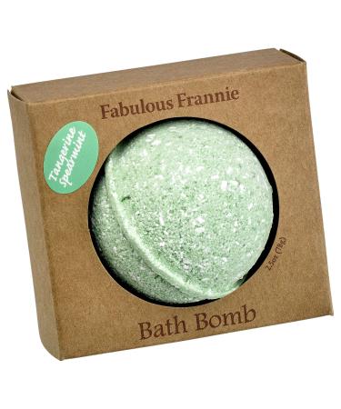 Fabulous Frannie Tangerine Spearmint Bath Bomb 2.75oz Made with Pure Essential Oils