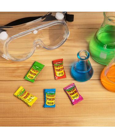 Toxic Waste 1lb Assorted Sour Candy Bag - 5 Flavors: Apple, Watermelon, Lemon, Blue Raspberry, Black Cherry - Buy Online on SooperMarket.com