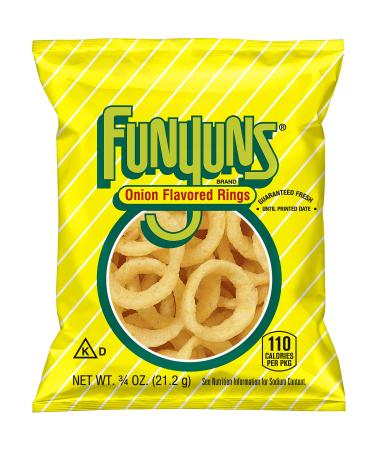 Funyuns Onion Flavored Rings .75 Ounce (Pack of 40)