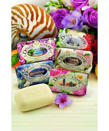 NESTI DANTE Dolce Vivere Venezia Soap 250g - Blue Iris Morning Dew & Laurel | Single Pack - Buy Online on SooperMarket.com