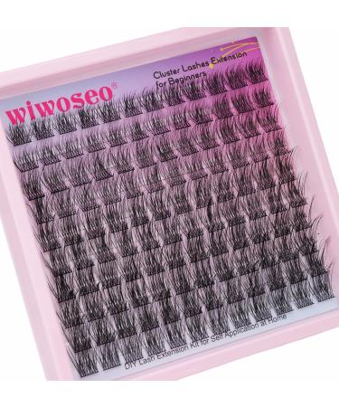 Buy Natural Lash Clusters Kit - Wispy Eyelash Extensions C Curl DIY at Home - 8-16MM G-10-16MM | International Shipping Available - Buy Online on SooperMarket.com