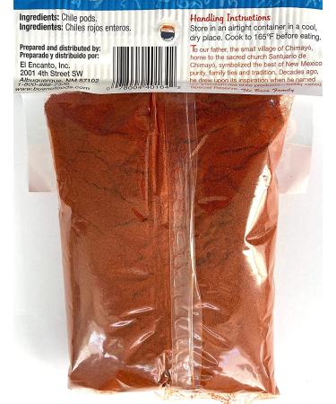 Bueno Medium Hot Red Chile Powder - Special Reserve Chimayo Chile - 12oz Bag - Buy Online on SooperMarket.com