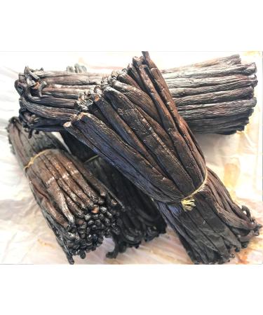 10 Premium Bourbon Noir Madagascan Vanilla Pods/Beans 4g-5g per pod 18/20cm. Weight +-40g - 2021 Crop Direct Import from Madagascar - Buy Online on SooperMarket.com