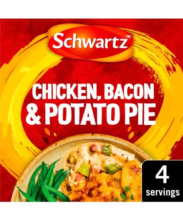 Schwartz Chicken Bacon & Potato Pie Recipe Mix 35g