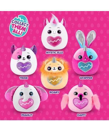 Rainbocorns Eggzania Surprise Mania Whipper the Bunny - 28 cm Collectible Plush with Over 20 Surprises - Rings, Bracelets, Stickers & Wearable Accessories Included - Buy Online on SooperMarket.com