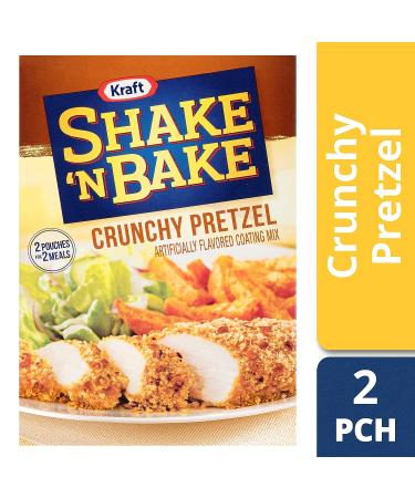 Shake 'N Bake Pretzel Seasoned Coating Mix - 2 Packets - Buy Online on SooperMarket.com