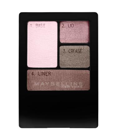 Maybelline New York Expert Wear Eyeshadow Quads  Lavender Smokes  0.17 oz.