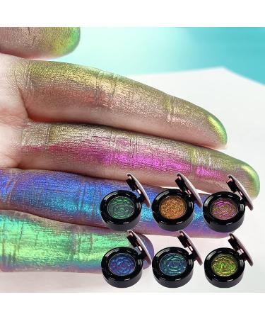 CHARMACY Duochrome Eyeshadow - Insane Shifters Chameleon Eyeshadow for High-Impact Metallic Eye Looks - 100% Vegan & Cruelty Free - 1.9g (500) - Buy Online on SooperMarket.com