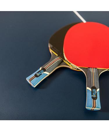 STIGA Nitro Performance Ping Pong Paddle - 6-Ply Light Blade - 2mm Premium Sponge - Anatomic Composite Handle - Buy Online on SooperMarket.com