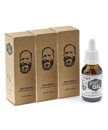 Beyer's Oil Beard Oil Verbena 3-Pack Citrus 30 ml (3-Pack)