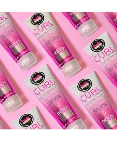 The Curl Company Enhance & Perfect Curl Cream 200ml with Curplex & Moringa Oil. Ideal for Curls & Waves - Buy Online on SooperMarket.com