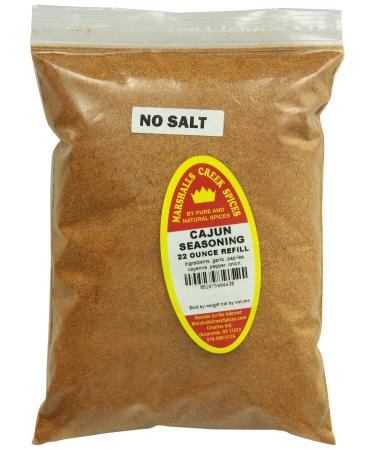 Marshalls Creek Spices Refill Pouch No Salt Cajun Seasoning XL 22 Ounce