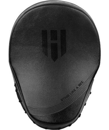 Hawk Sports All-Black Leather Punching Mitts for Martial Arts and Boxing Training - Men, Women, Kids - Buy Online on SooperMarket.com