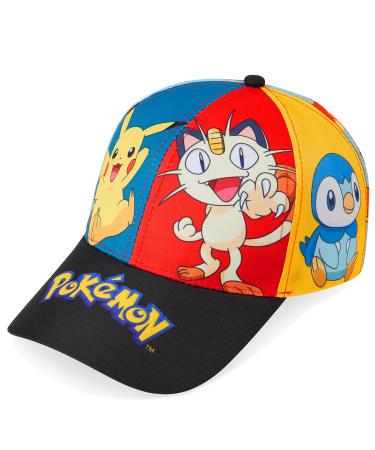 Pokemon baseball cap kids snapback cap children boy Bucket has children hats fishing hat young girl fishing hat angler hat sonnenhut pikachu unit size multi -color figures
