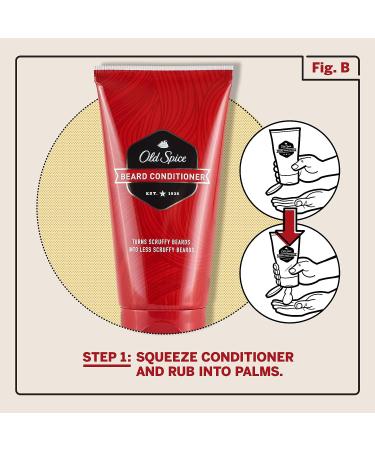 Old Spice Beard Leave In Conditioner 5 Fl Oz for Men - Hydrating and Nourishing - Buy Online on SooperMarket.com