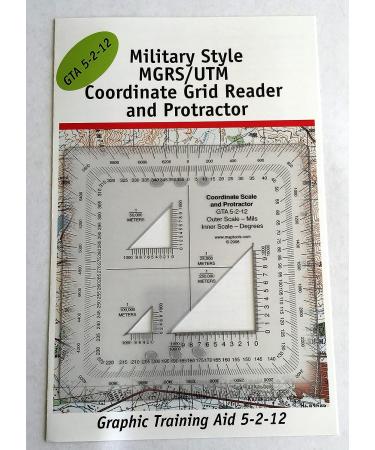 MapTools Military Style UTM/MGRS Coordinate Scale - Buy Online on SooperMarket.com