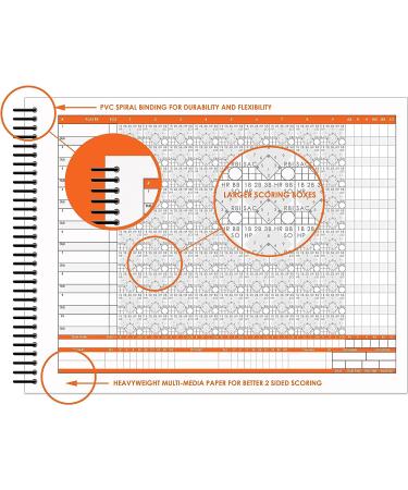 Perfect Strike Baseball Scorebook with Rules and Scoring Instructions - Heavy-Duty for Baseball & Softball - Buy Online on SooperMarket.com