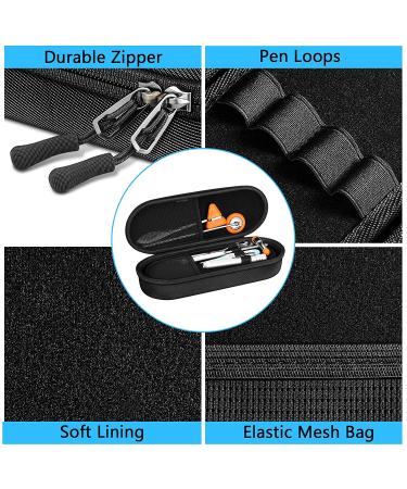 Travel Hard Stethoscope Case for Littmann Classic III, Cardiology IV, MDF Acoustica - Black - Buy Online on SooperMarket.com