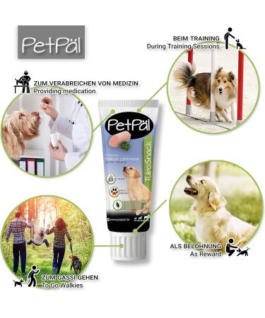 Petp l Dog Tubes Trial Set - Grain-Free Healthy Treats for Puppies - 3x75g Premium Poultry Salmon Snacks Made in Germany - Buy Online on SooperMarket.com