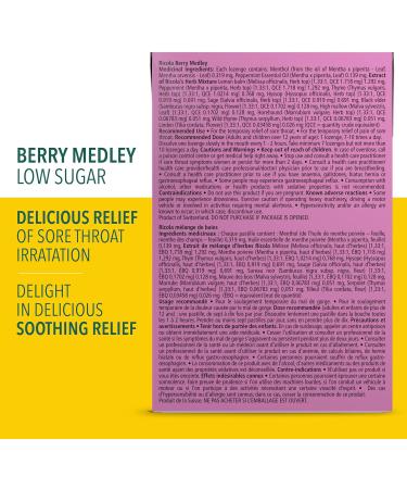 Ricola Berry Medley Cough Suppressant Throat Drops 18 Count Box (Pack of 10) - Buy Online on SooperMarket.com