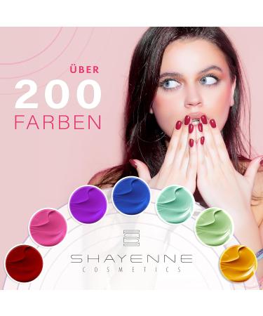 SHAYENNE Made in Germany Shellac Gel Nail Polish 15 ml for UV LED Lamp 177 Ultimate Purple Gel Nail Polish for UV Nail Lamp LED Nail Polish Gel Polish Nail Gel - Buy Online on SooperMarket.com