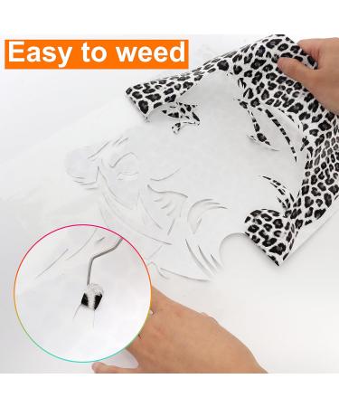 ZAIONE Leopard Heat Transfer Vinyl 5 Pack - Brown Cheetah Print HTV Iron on Sheets - Animal Pattern Bundle for DIY Crafts - Buy Online on SooperMarket.com