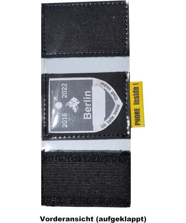 Josi.li Pocket for Dogs - Nappa Leather 30x40mm Waterproof 6 Colors 2 Compartments Velcro Fastener Perfect for Collars Up to 30mm - Buy Online on SooperMarket.com