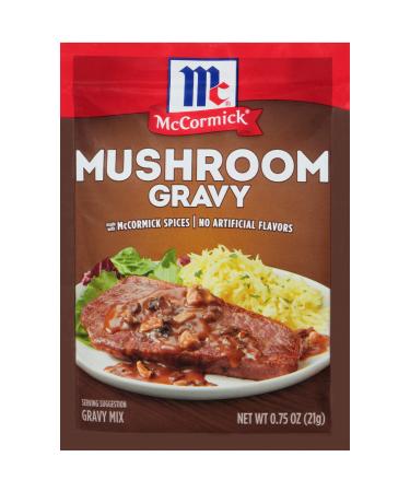 McCormick Mushroom Gravy Mix, 0.75 oz (pack of 12)