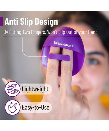 Slick Silicone Facial Cleansing Brush 4 Pack - Face Scrubber Exfoliator | Face Wash Brush for Gentle Exfoliation - Buy Online on SooperMarket.com