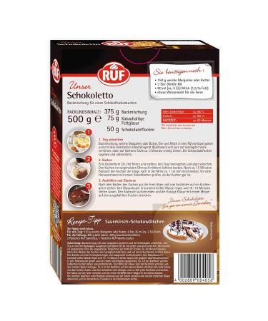 Call Chocolate Baking Mix - Juicy Cake with Delicate Chocolate Flakes | 8 x 500g (62.5g each) - Perfect for Cake Lovers! - Buy Online on SooperMarket.com
