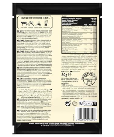 Jack Link's Beef Jerky Mixed Case 60g - 12-Pack Protein-Rich Dried Meat - 3 Flavor Variety - High Protein Snack for International Shipping - Buy Online on SooperMarket.com
