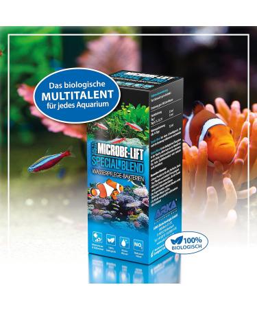 Microbe-Lift Special Blend 118ml - Effective Living Bacteria for Aquarium Water Cleaning | Reduces Organic Waste & Nitrate | Ideal for Freshwater & Saltwater Aquariums - Buy Online on SooperMarket.com