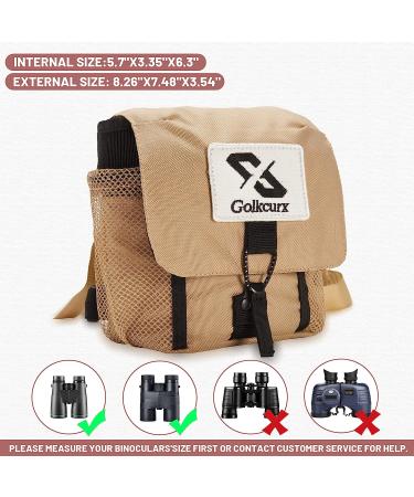 Golkcurx Adjustable Binocular Harness Chest Pack - Waterproof for Hiking & Hunting | Khaki - Buy Online on SooperMarket.com